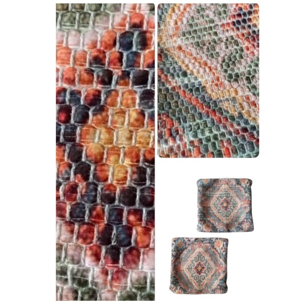 Merchant 41 Textured Throw Pillow Covers multicolor‎ Boho Decorative Cushion